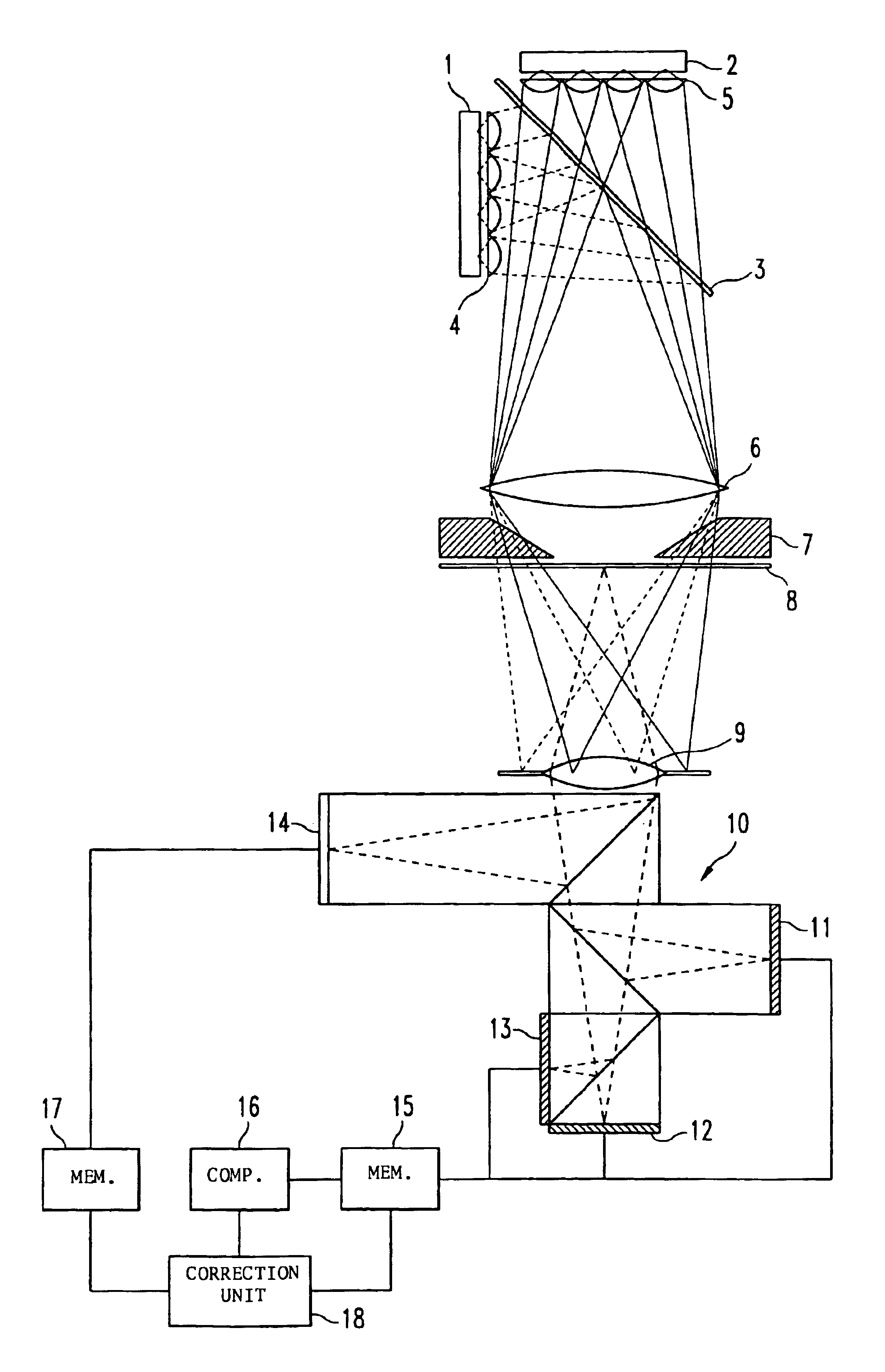 Reflected or transmitted light scanner and image processing method for scanned-in image samples