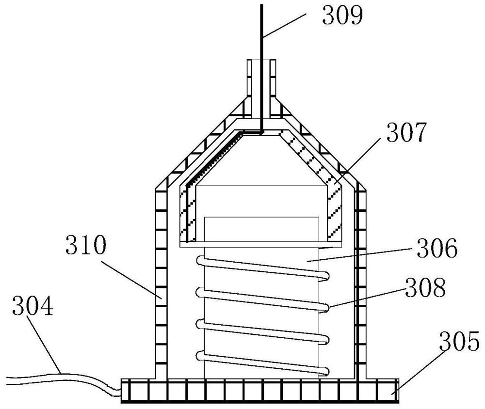 An electronic circuit board electrical performance testing device