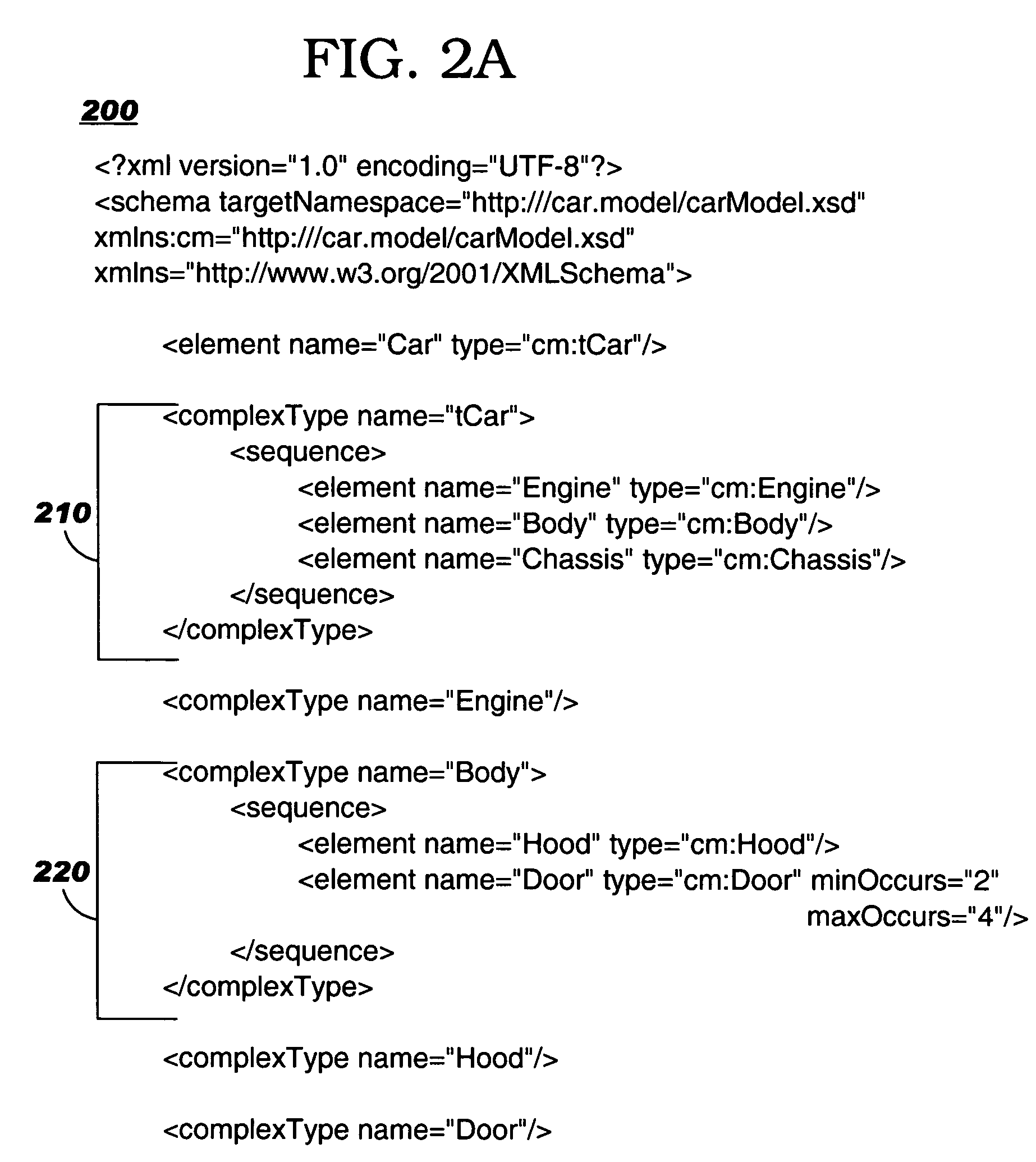 Recovering references in an extended model