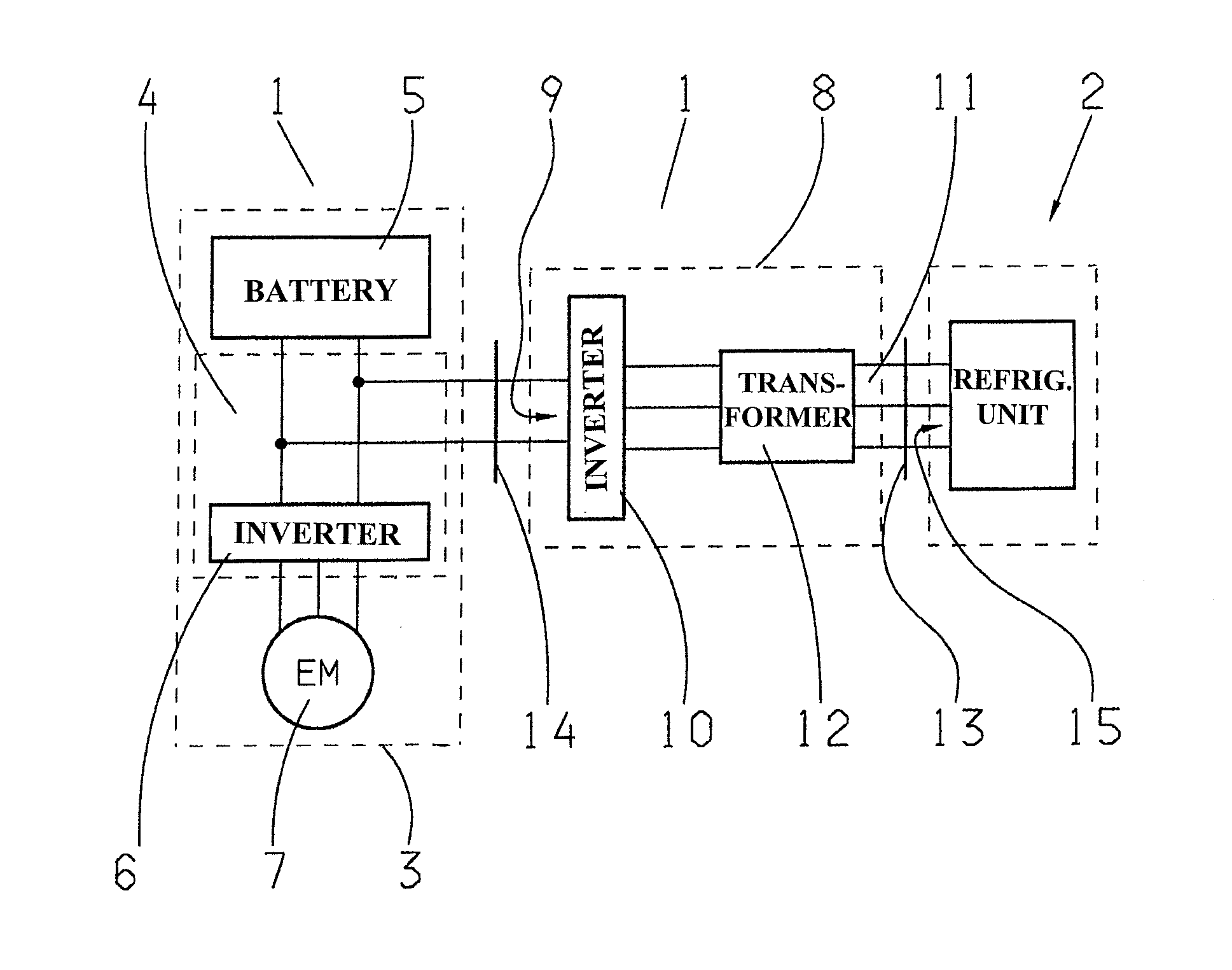 Power supply device and unit