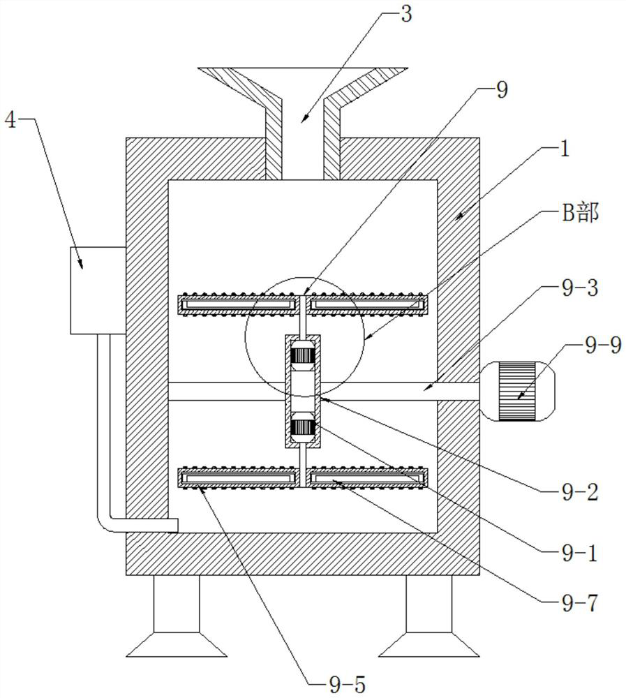 Granulation equipment for plastic garbage in household garbage