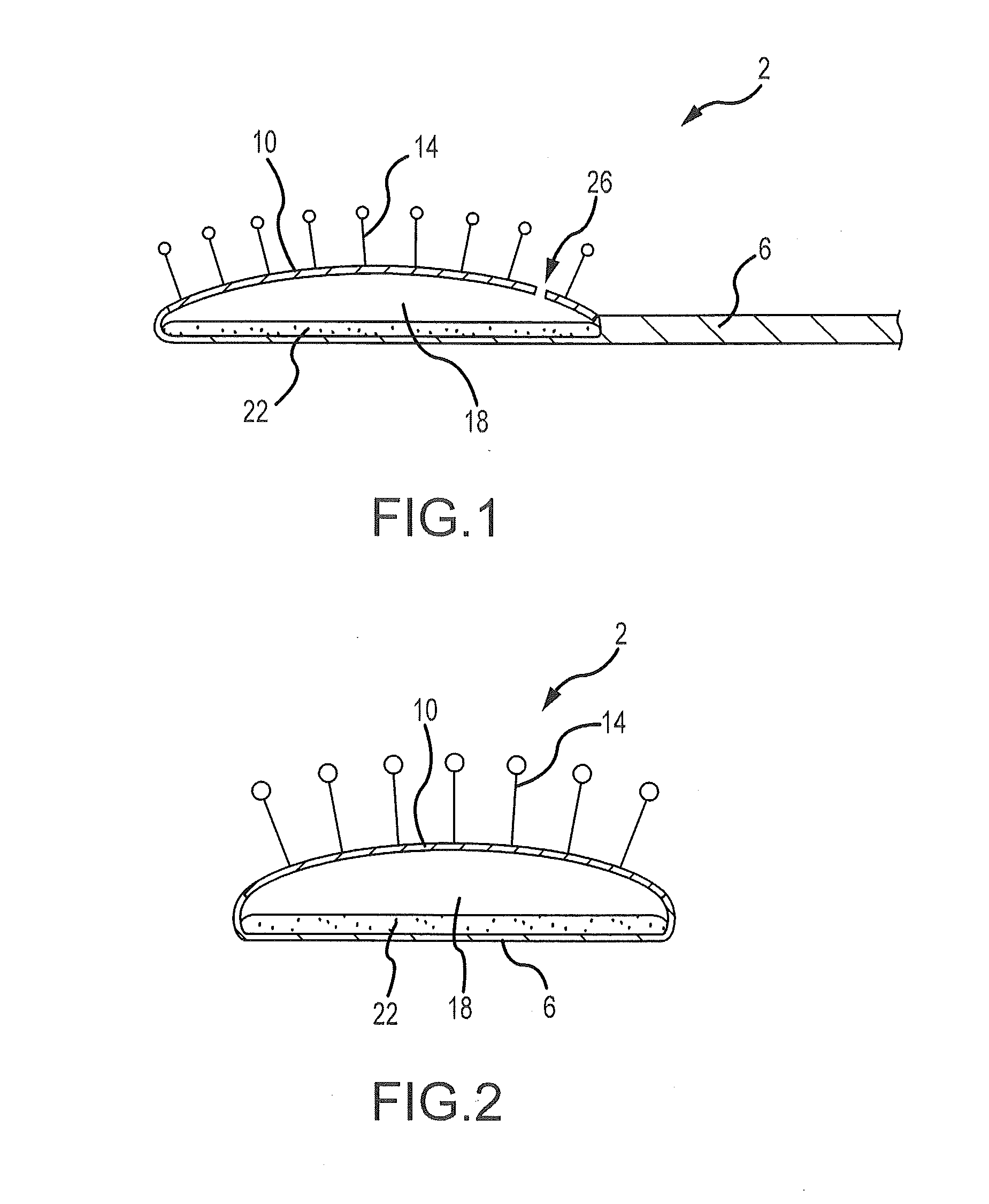 Scent-producing brush