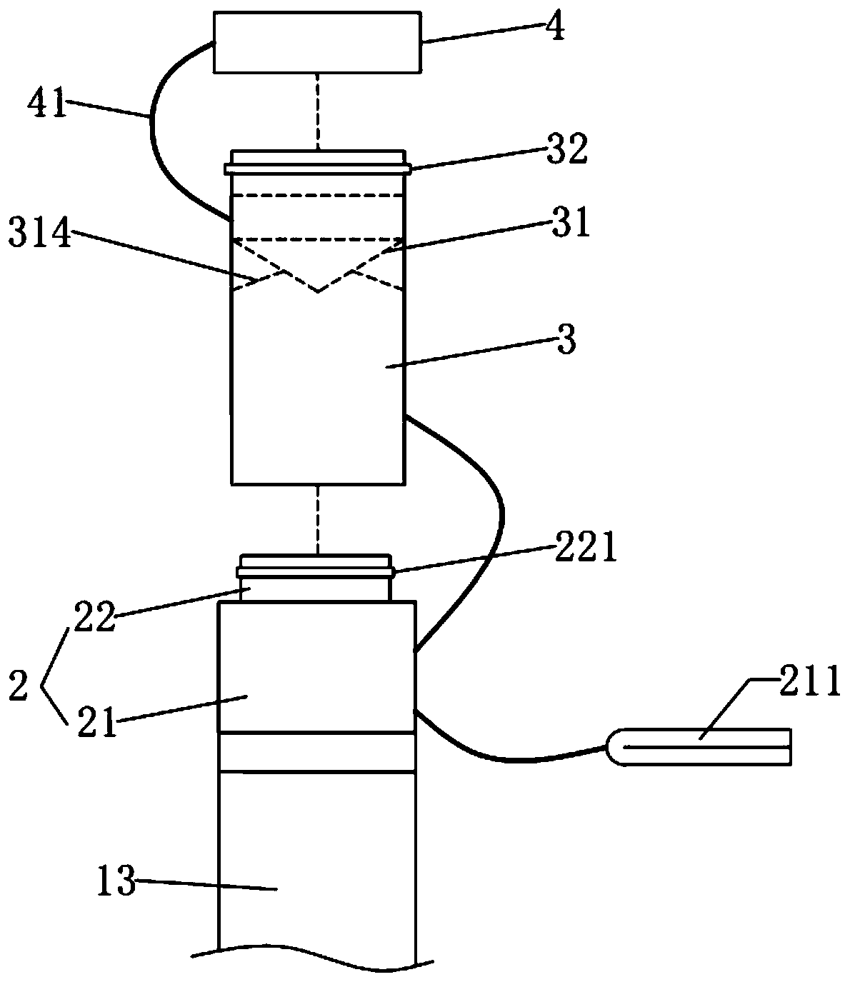 Closed multifunctional connector