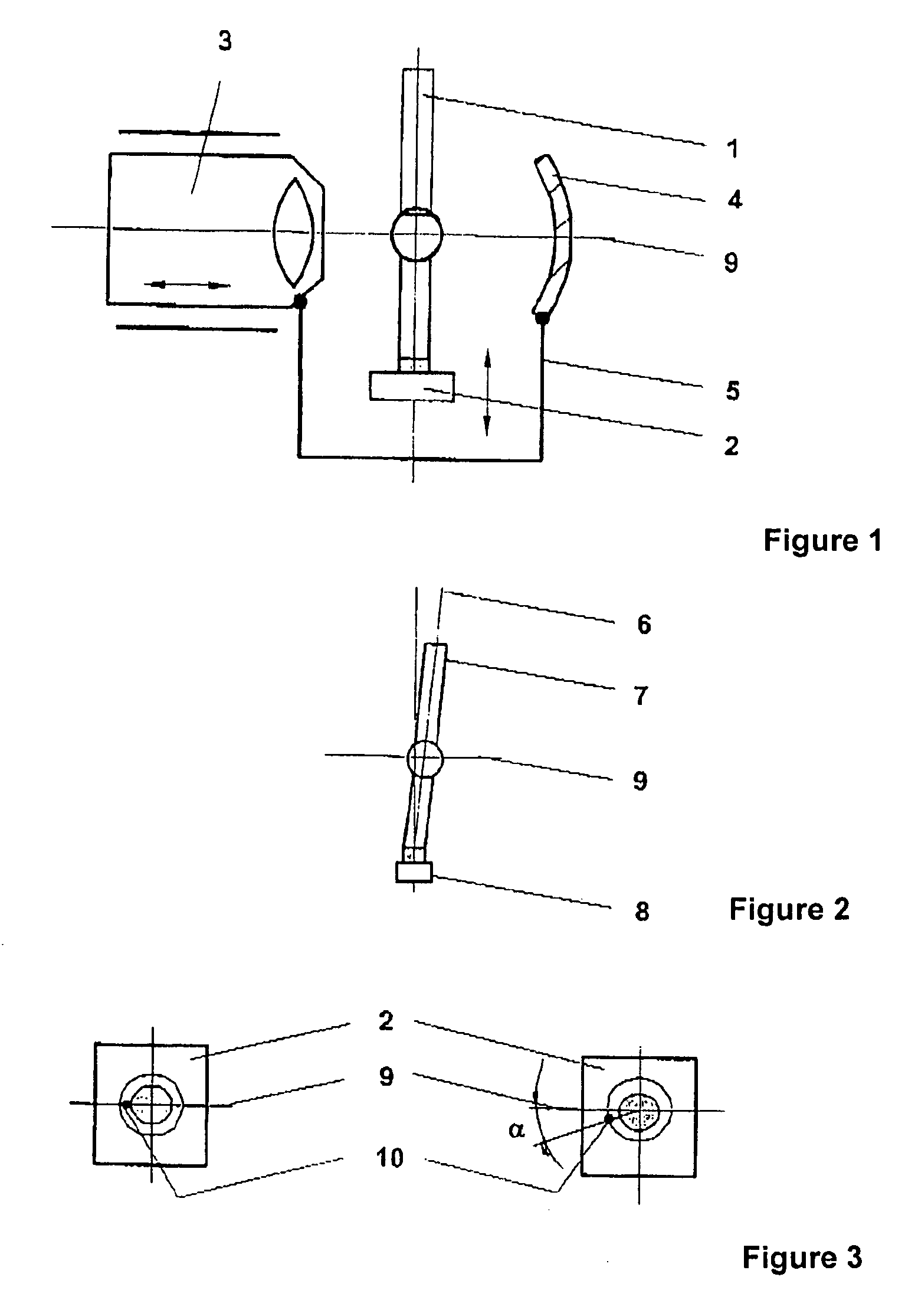Method and apparatus for adjustment and automatic readjustment of the lamp in a microscope