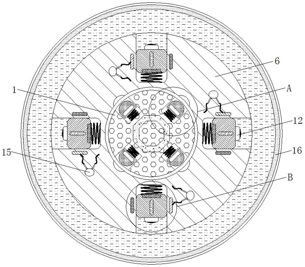 Variable-diameter anti-slip textile conveying roller