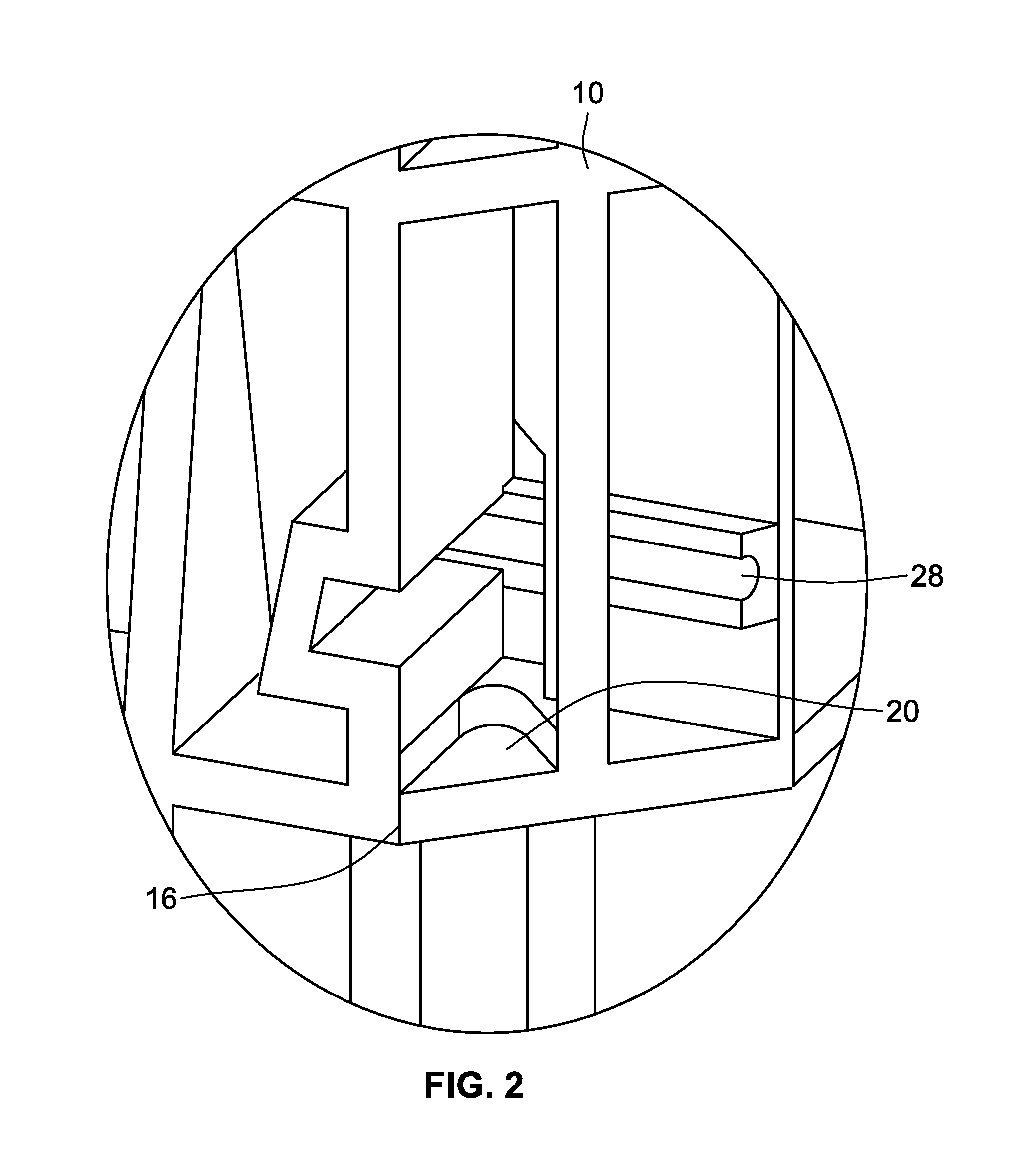 Hinge Rod Trap for a Collapsible Bin