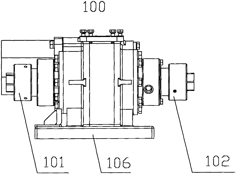 Side anchor rod machine and heading-anchoring machine