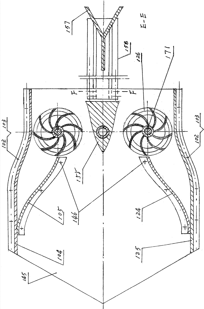 A vertical axis wind turbine