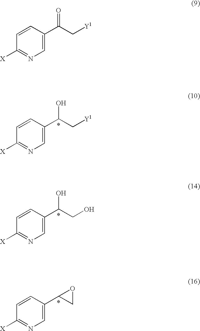 Substituted acetylpyridine derivatives and process for the preparation of intermediates for optically active beta3 agonist by the use of the same