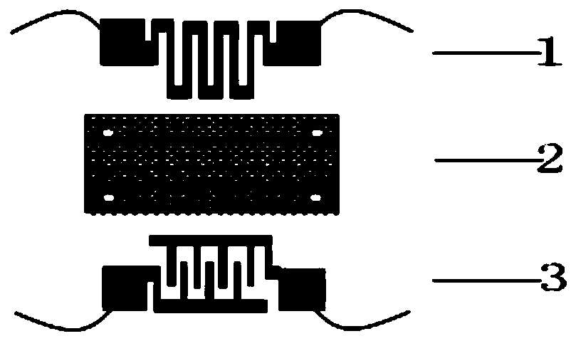 A manufacturing method, sensor and working method of an in-situ growth alumina carrier temperature and humidity integrated sensor