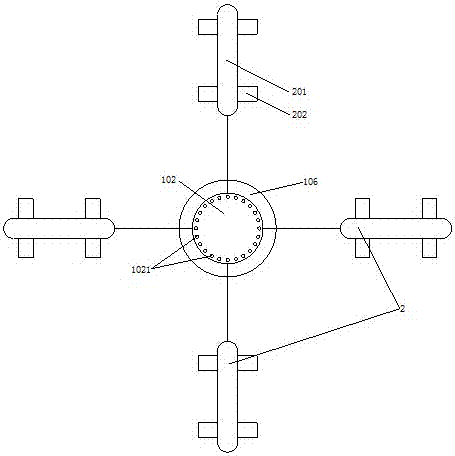 A controllable attitude wave power generation device based on a linear generator