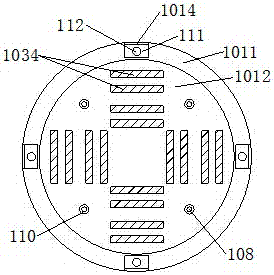 A controllable attitude wave power generation device based on a linear generator