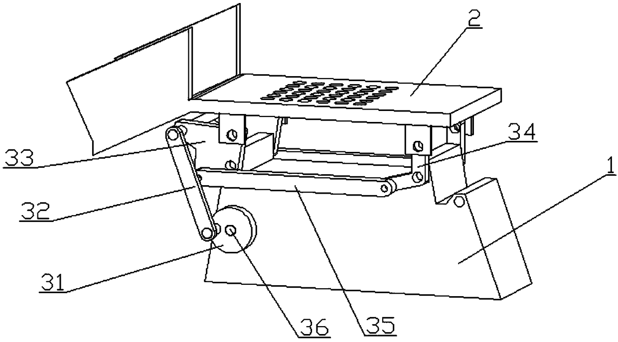 Solid and liquid separation mechanism for kitchen