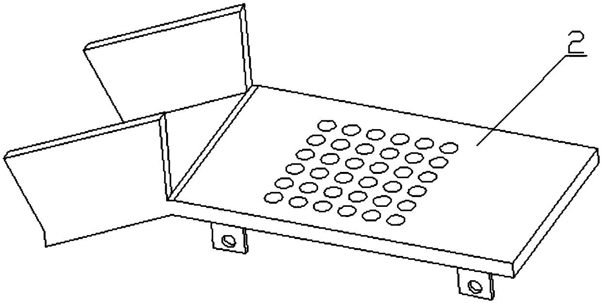 Solid and liquid separation mechanism for kitchen