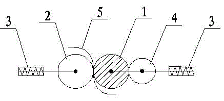 On-line self-repairing embossing device