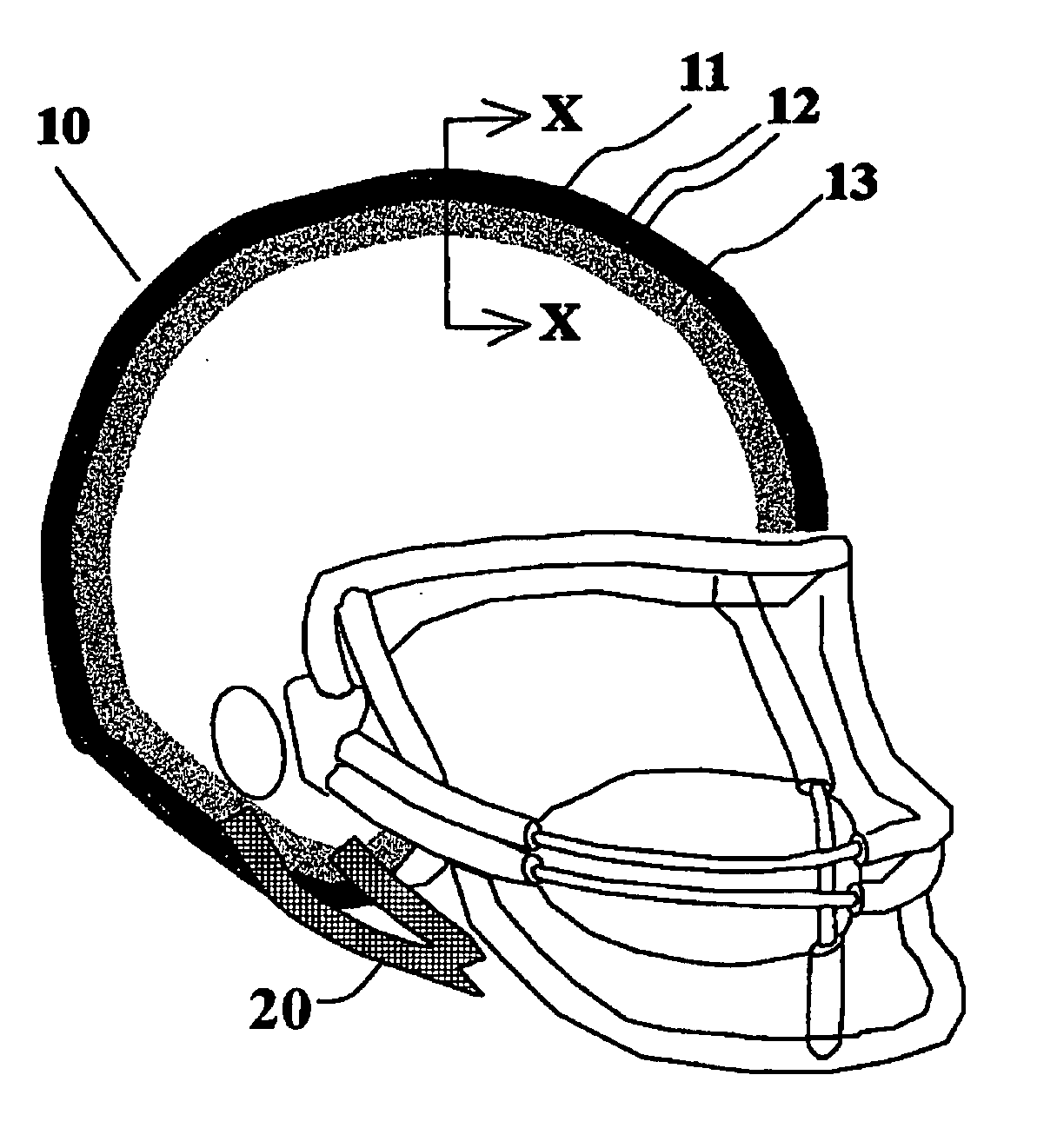Lightweight impact resistant helmet system