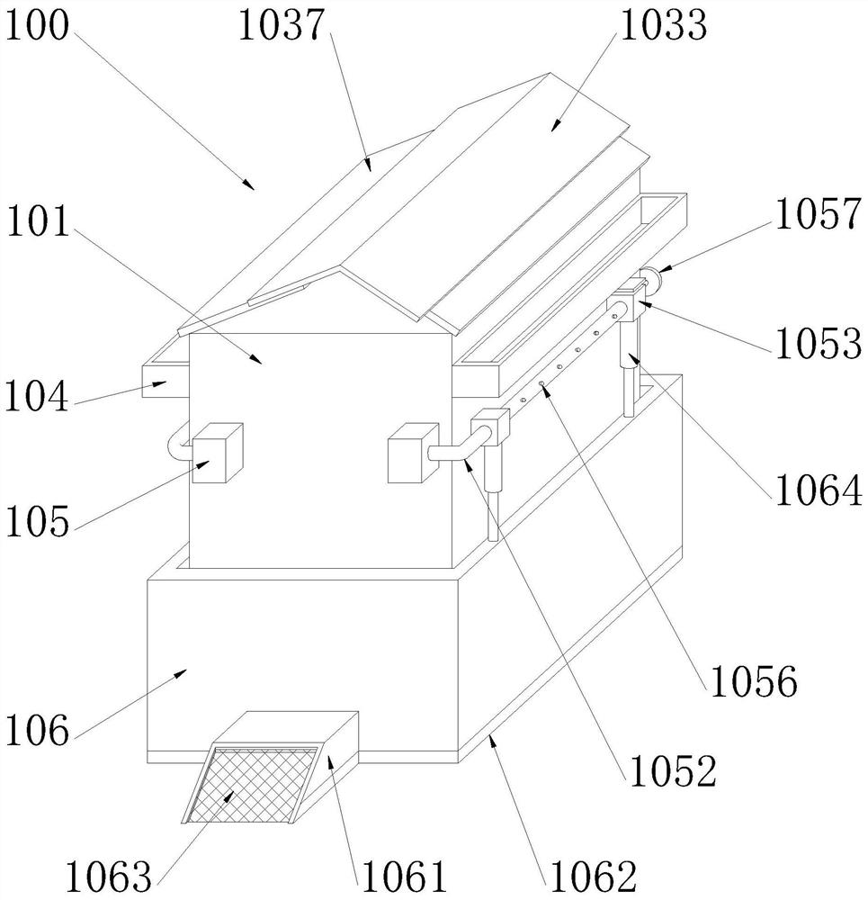 Environment-friendly road surface treatment device for building engineering construction