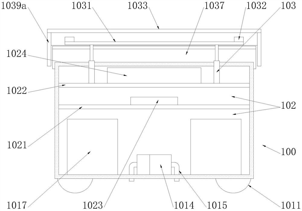 Environment-friendly road surface treatment device for building engineering construction