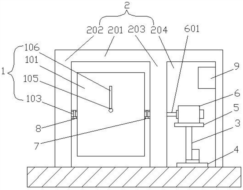 Environment-friendly waste device with cleaning and compaction functions