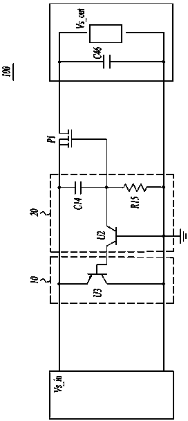Slow start circuit and optical module with same