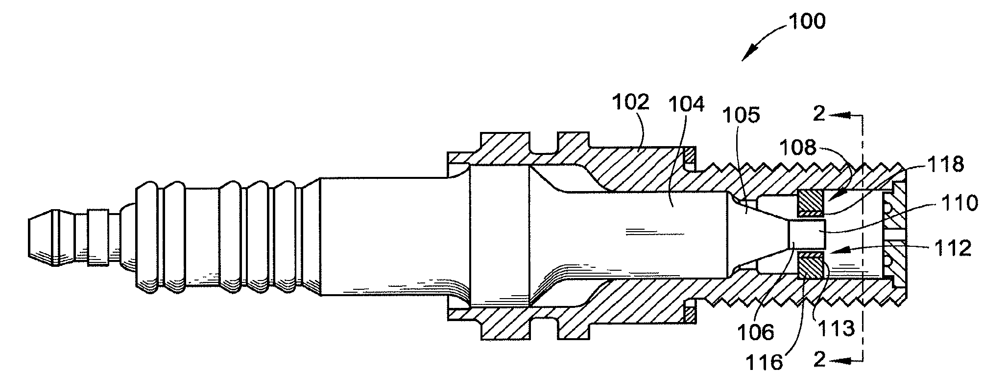 Pre-Chamber Spark Plug and Electrodes Therefor