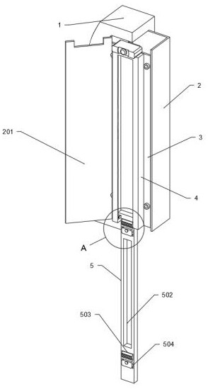 A temperature measuring device for a fire alarm