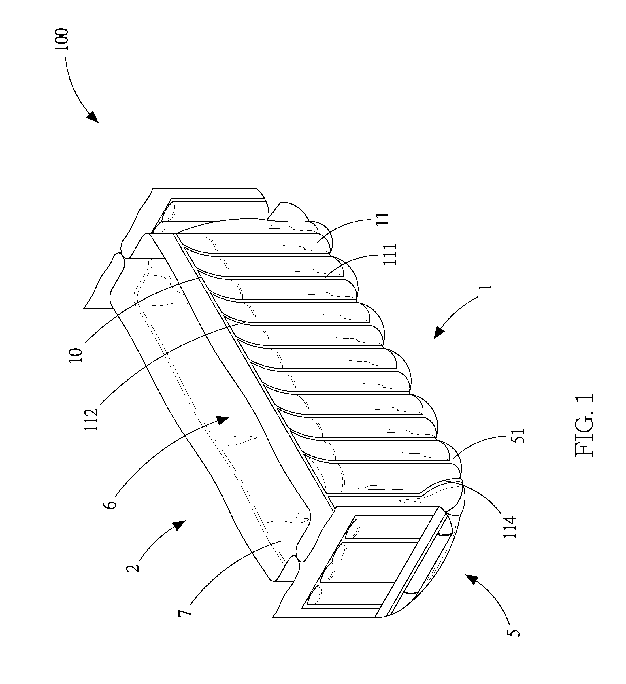 Vibration-absorbing air sheath having improved end-closing structure