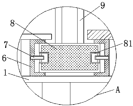Cutting device for wig processing