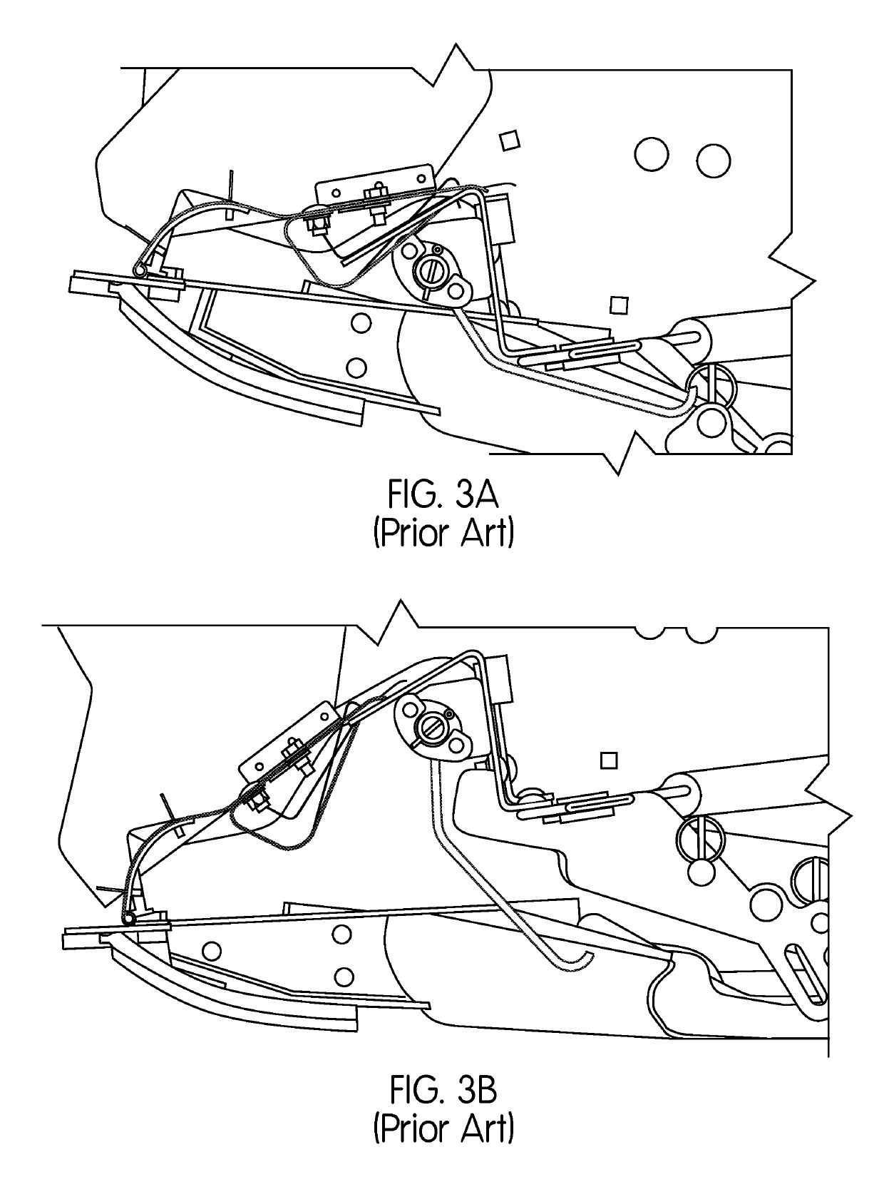 Linkage assembly for header height control