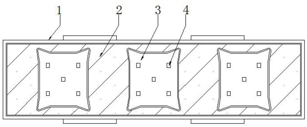 Multi-chip interval positioning anti-counterfeiting detection method and device and computer equipment