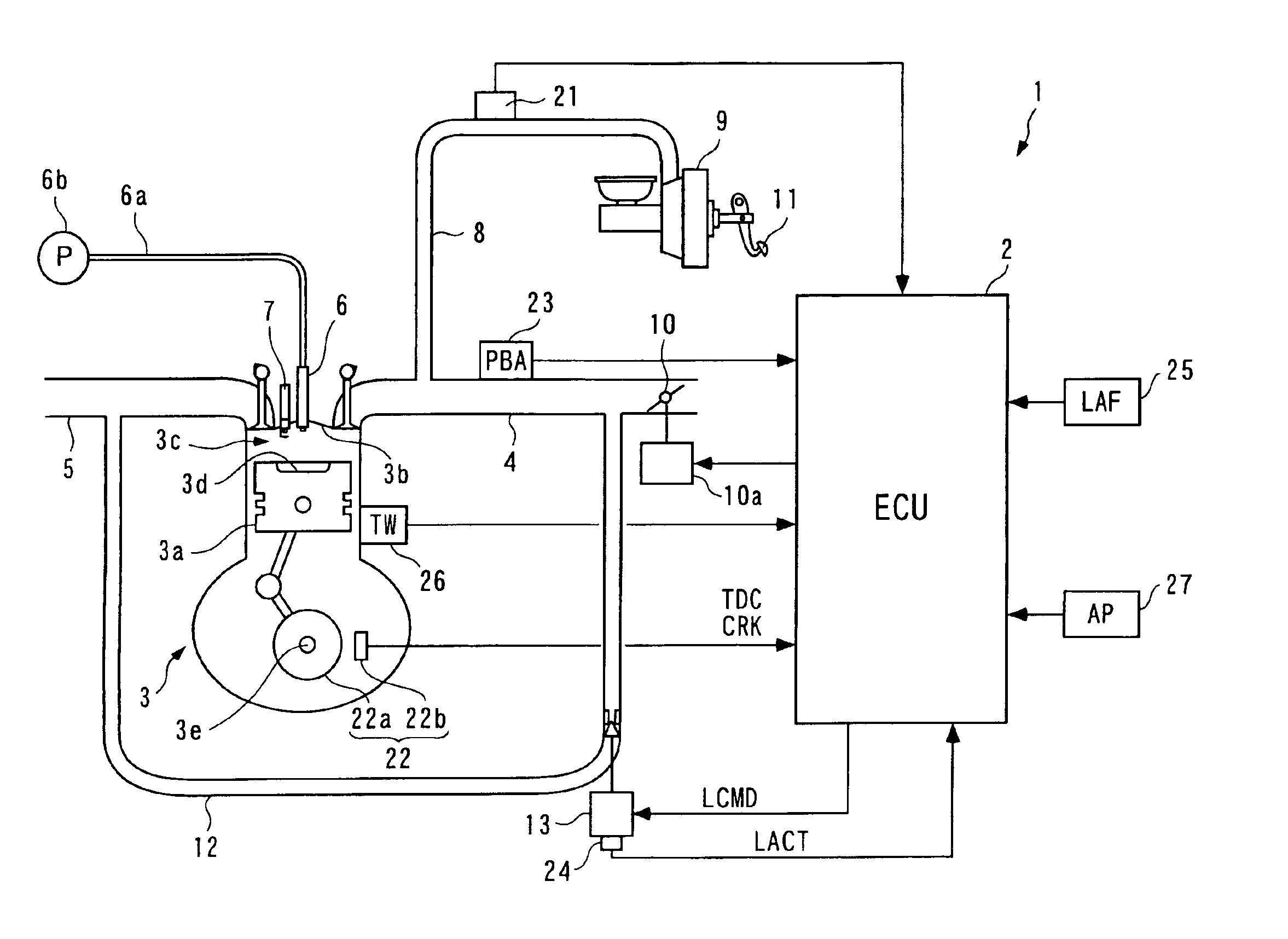 Control system and method for internal combustion engine