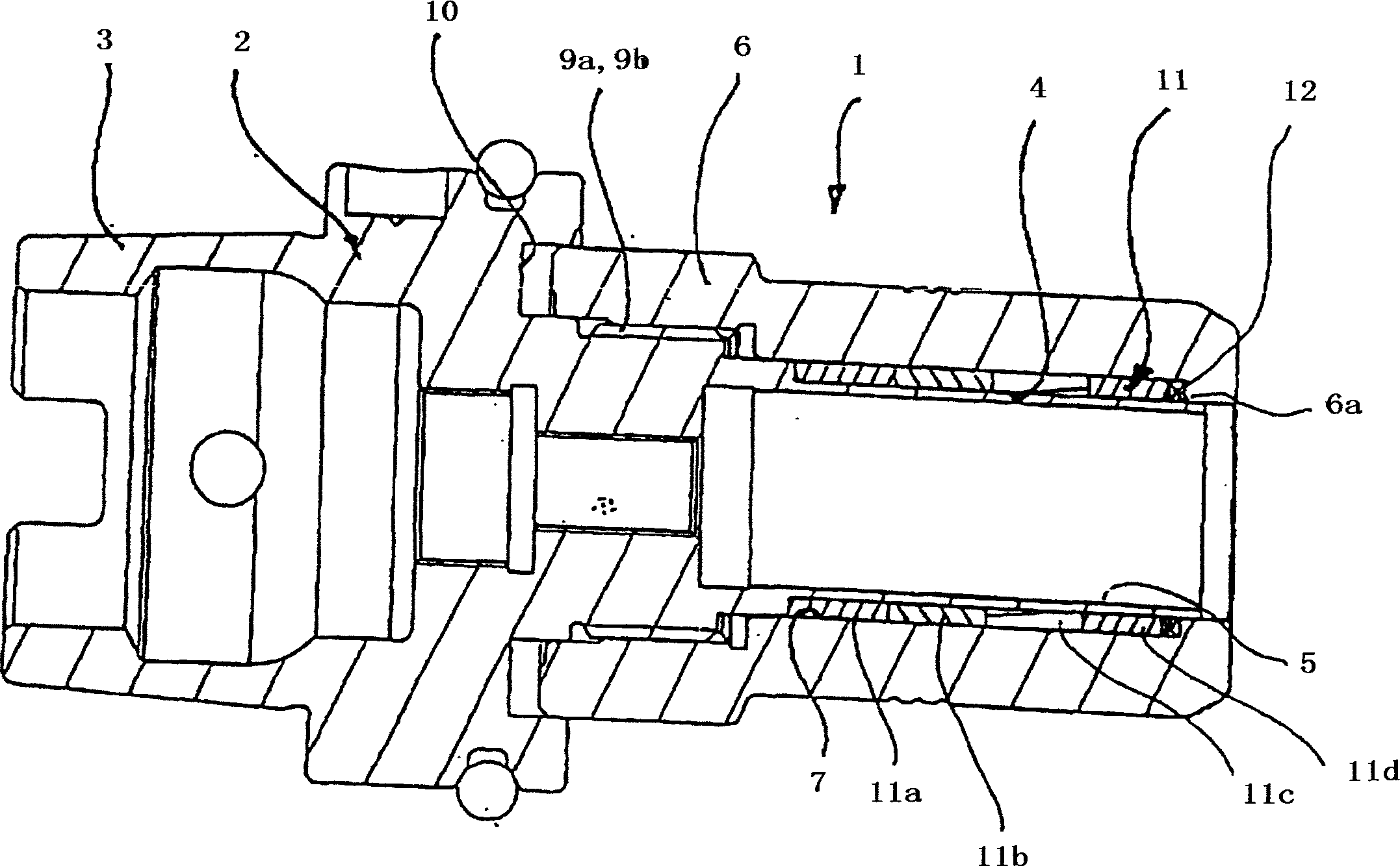 Expanding clamping device