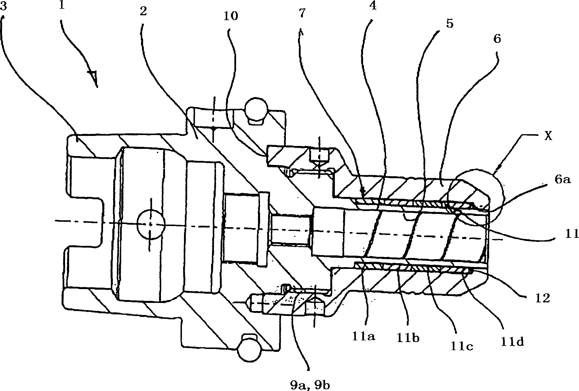 Expanding clamping device