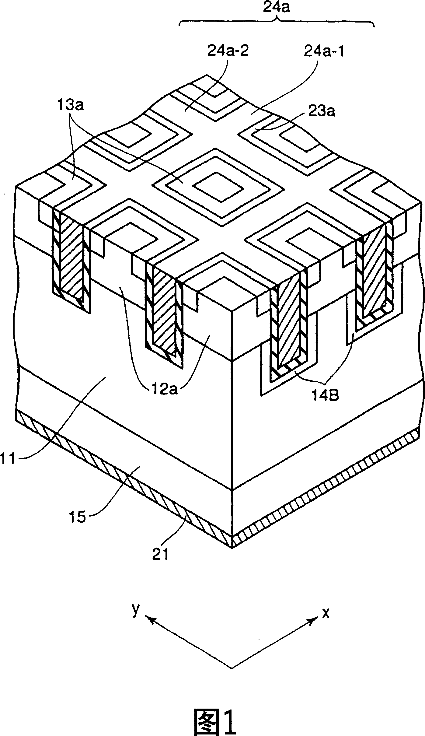 Insulating grid type semiconductor device