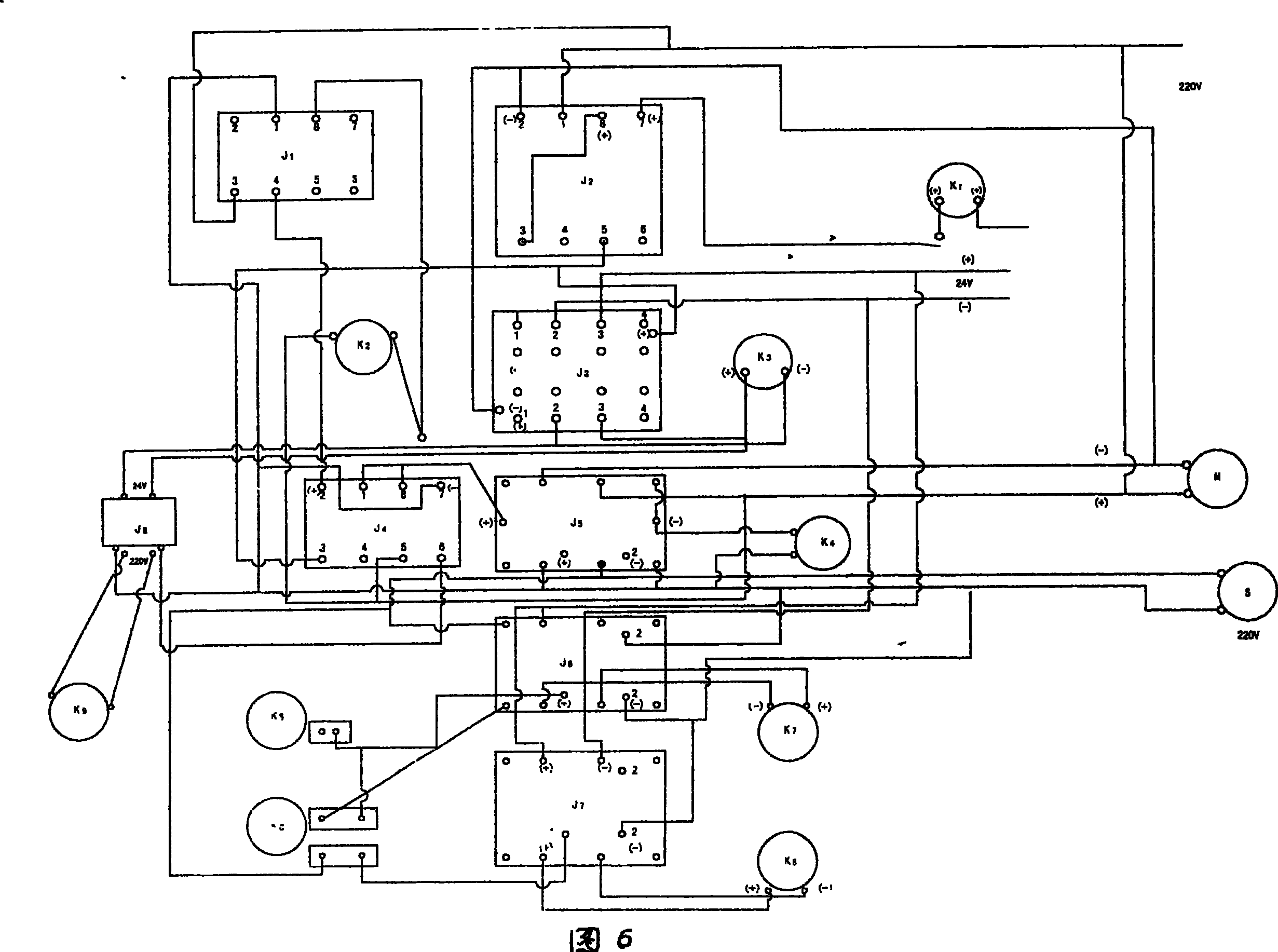 Five automatic industrial sewing machine