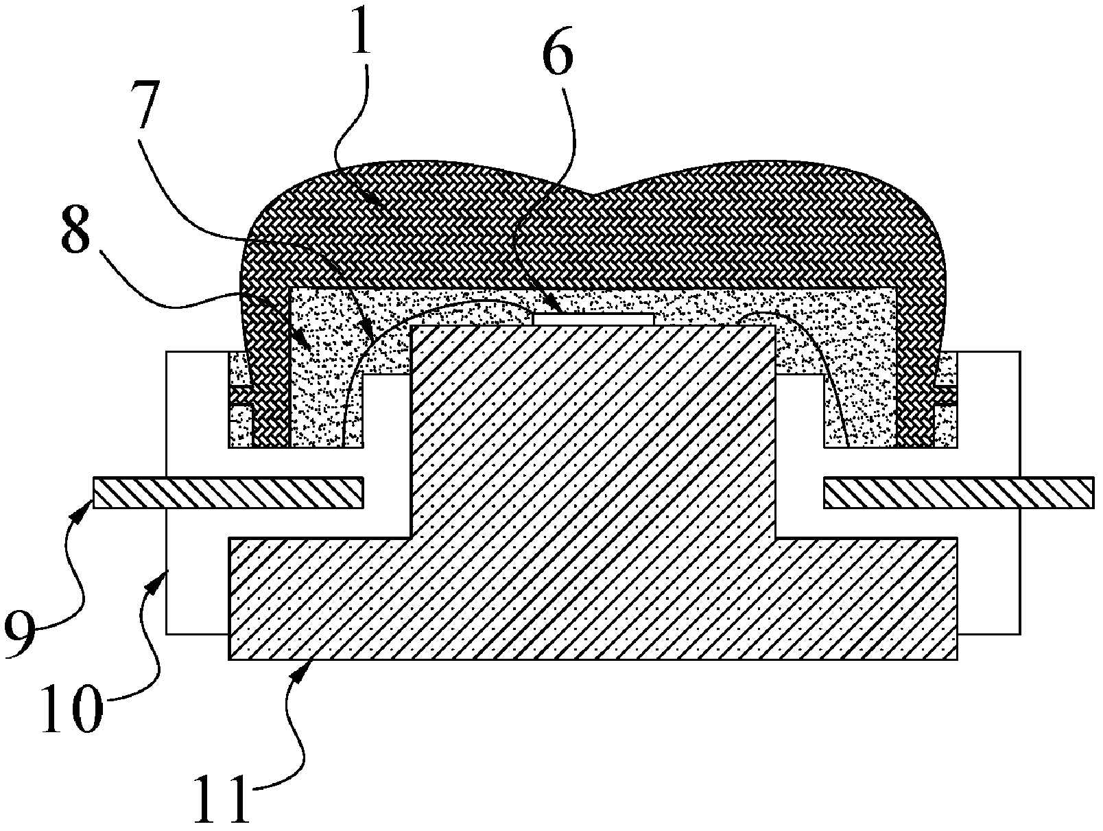 Free-form surface lens and method of realizing shape-preserving coating for same