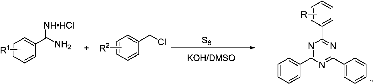 Method for synthesizing a 1,3,5-triazine derivative - Eureka | Patsnap ...