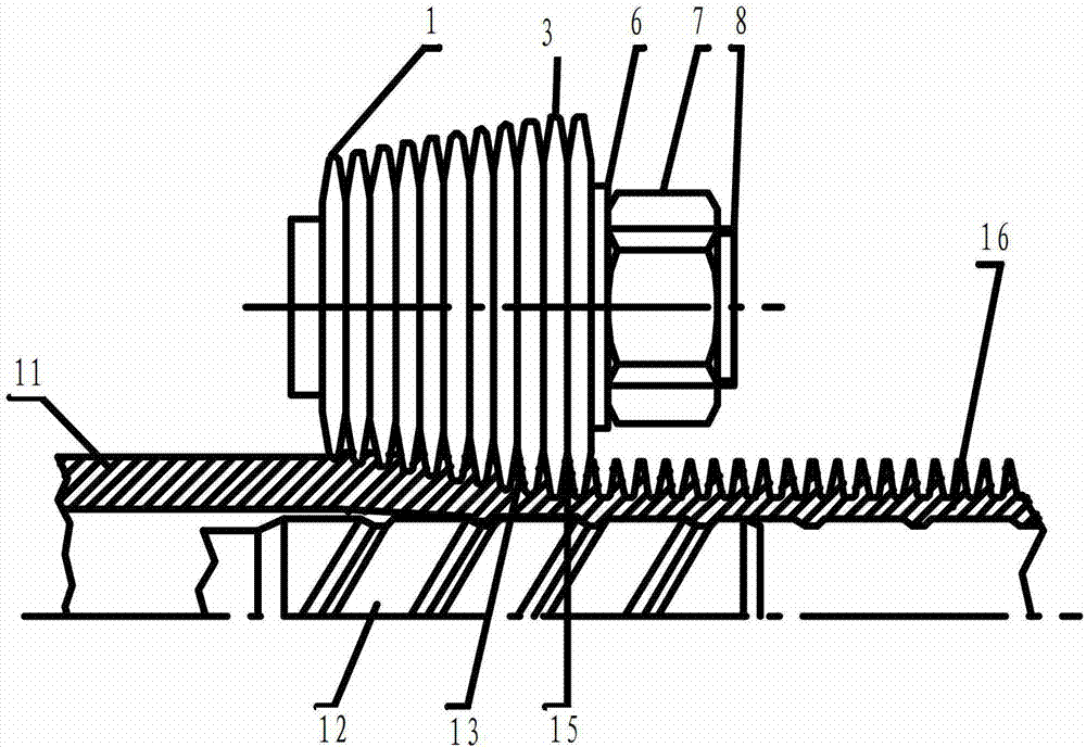 Combined cutting tool for processing finned tube