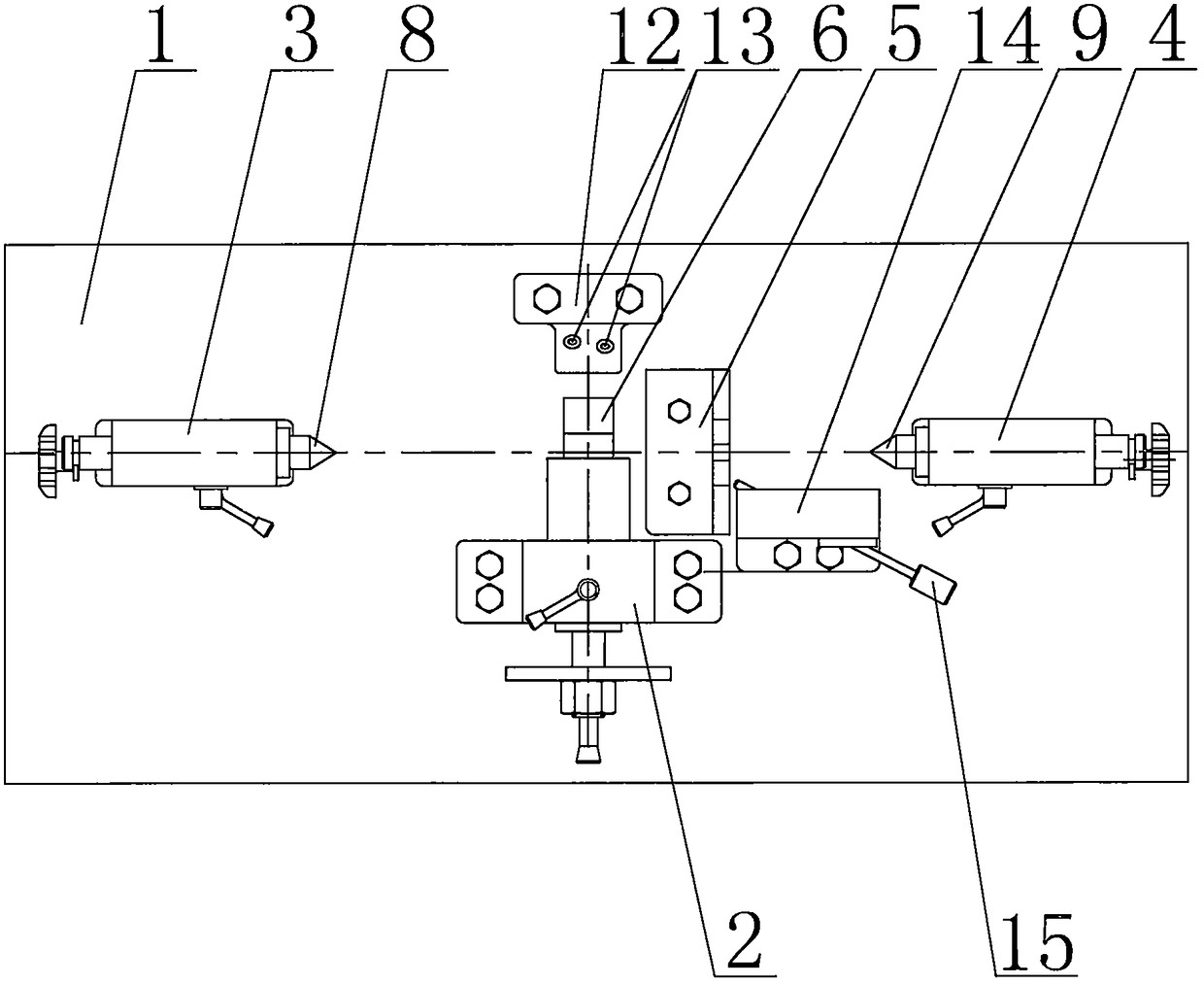 Inspection tool for detecting oil hole position of main journal and connecting rod neck of crankshaft