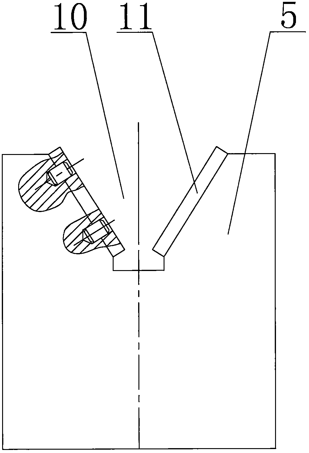 Inspection tool for detecting oil hole position of main journal and connecting rod neck of crankshaft