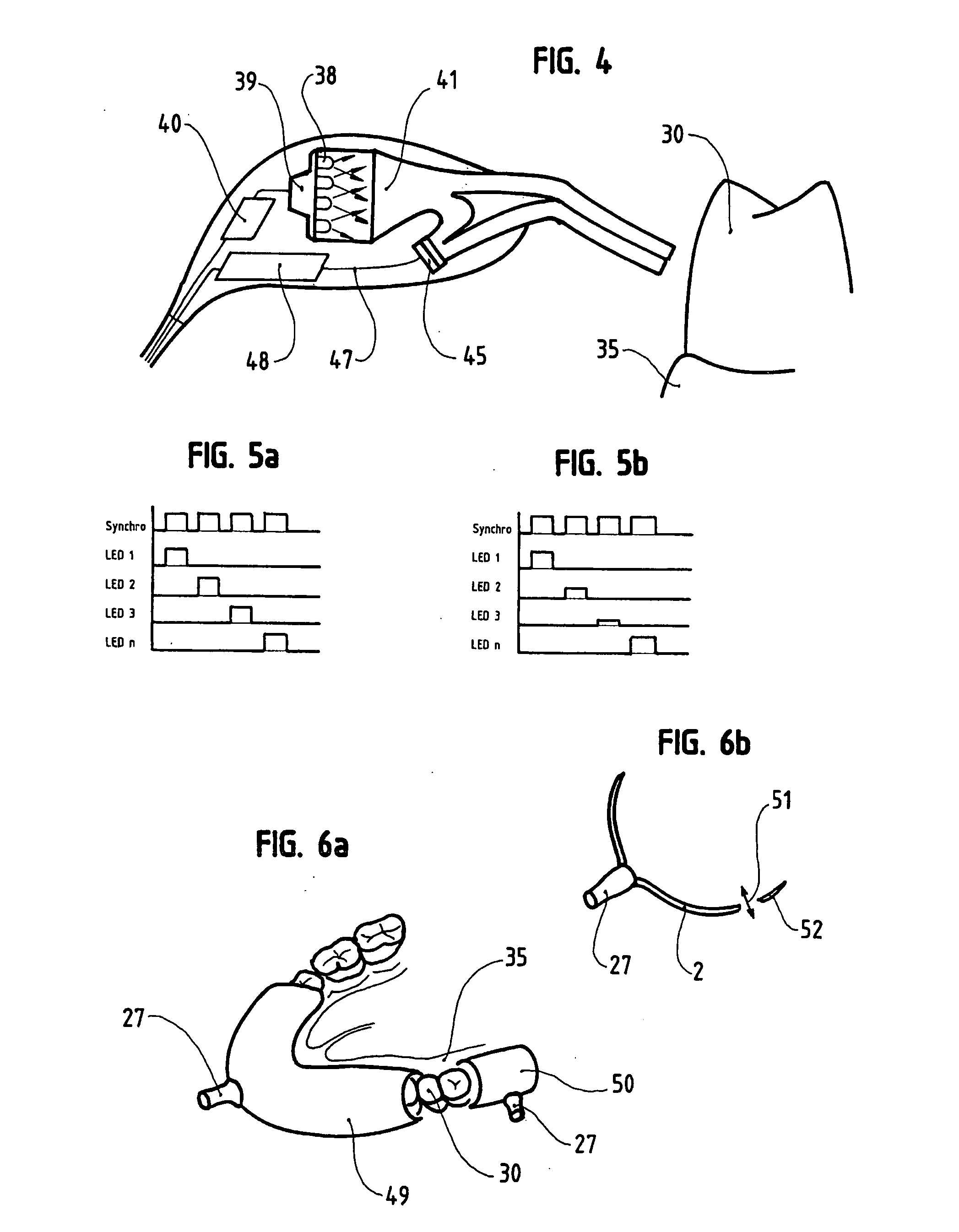 Bleaching device using electro-optical and chemical means namely in the medical and dental field