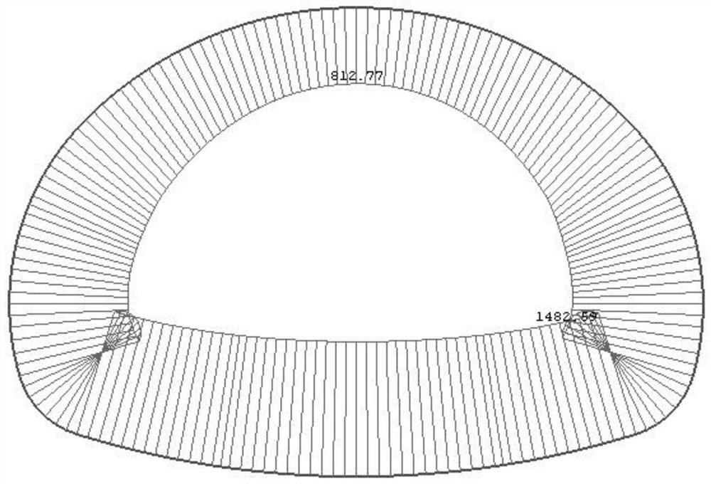 Lifetime monitoring and early warning method of ultra-shallow buried bias tunnel structure