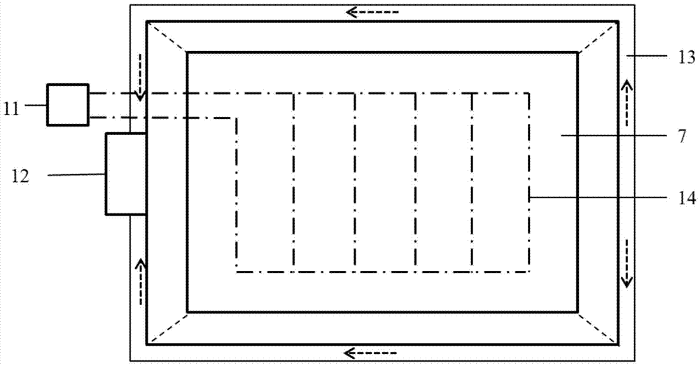 A device and method for ectopic biopile gas phase extraction-biological ventilation repair of organic contaminated soil