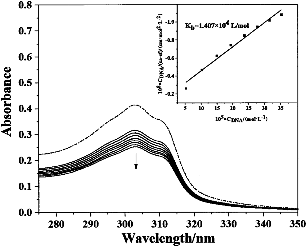 Preparation method and application of novel two-dimensional structure copper metal complex