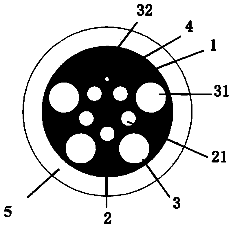 A Photonic Crystal Fiber Sensor with Pentagonal Arrangement