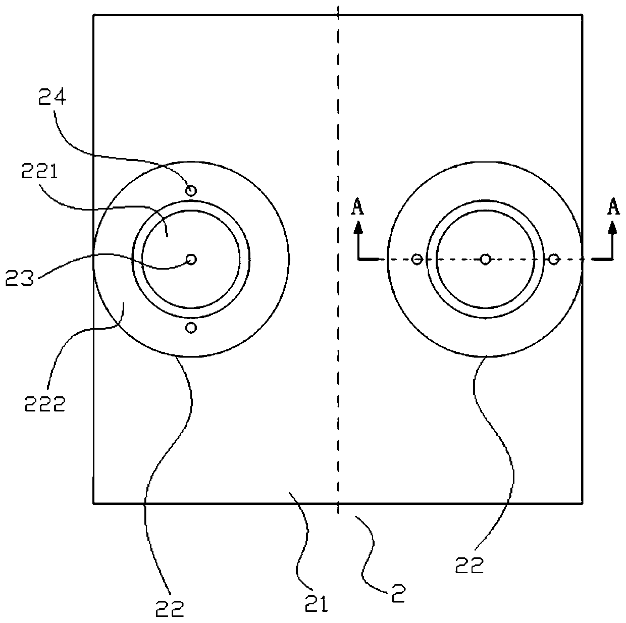 Unipolar one-dimensional and two-dimensional capacitive deflection angle sensors