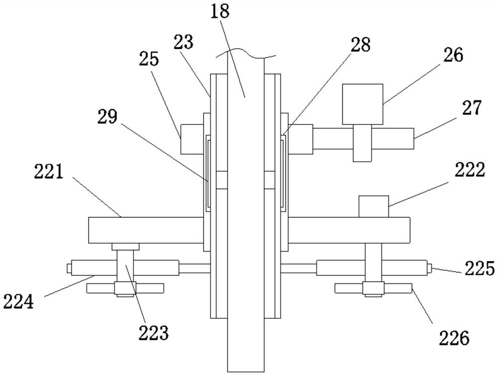 Hydraulic system of hydraulic aerial cage