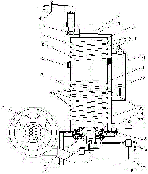 Steam generator and steam generating method