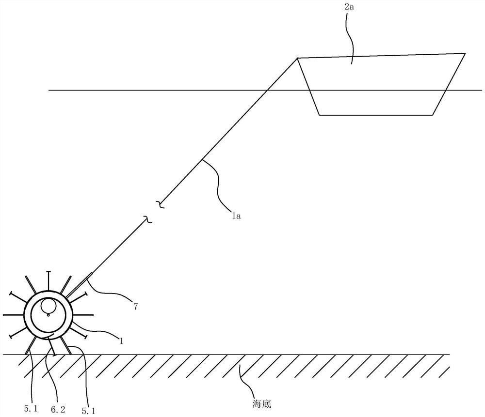 Bottom play streaming device and streaming method