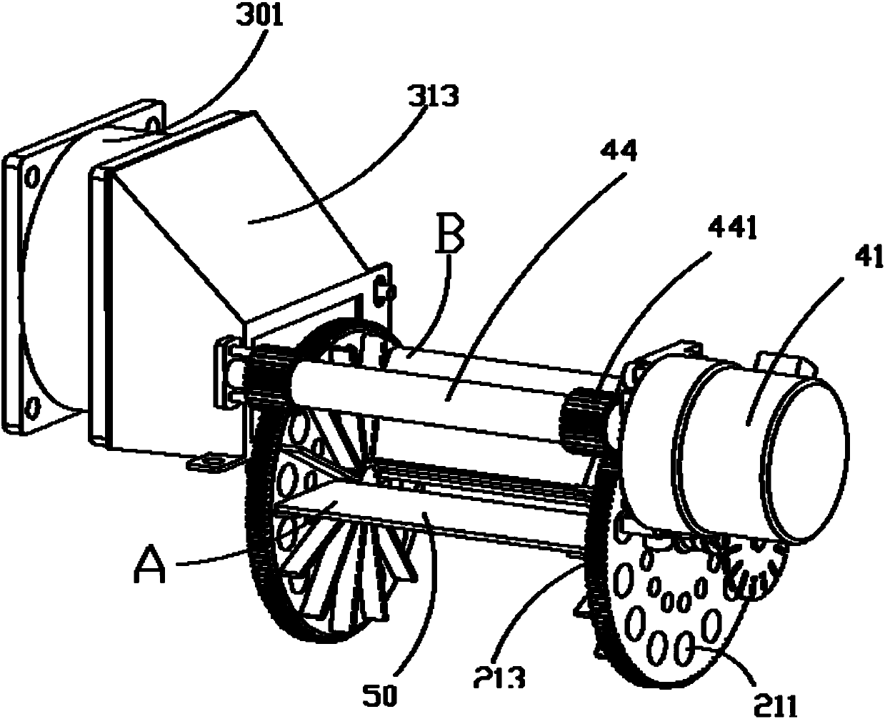 Slide drying device blood film manufacturing system